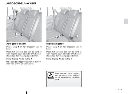 2012-2013 Renault Koleos Owner's Manual | Dutch