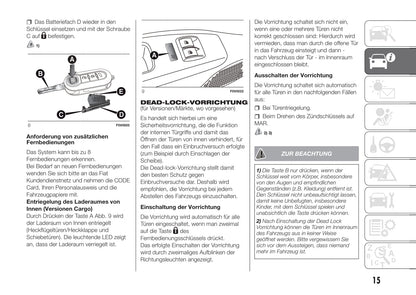 2016-2017 Fiat Doblò Gebruikershandleiding | Duits