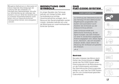 2016-2017 Fiat Doblò Gebruikershandleiding | Duits