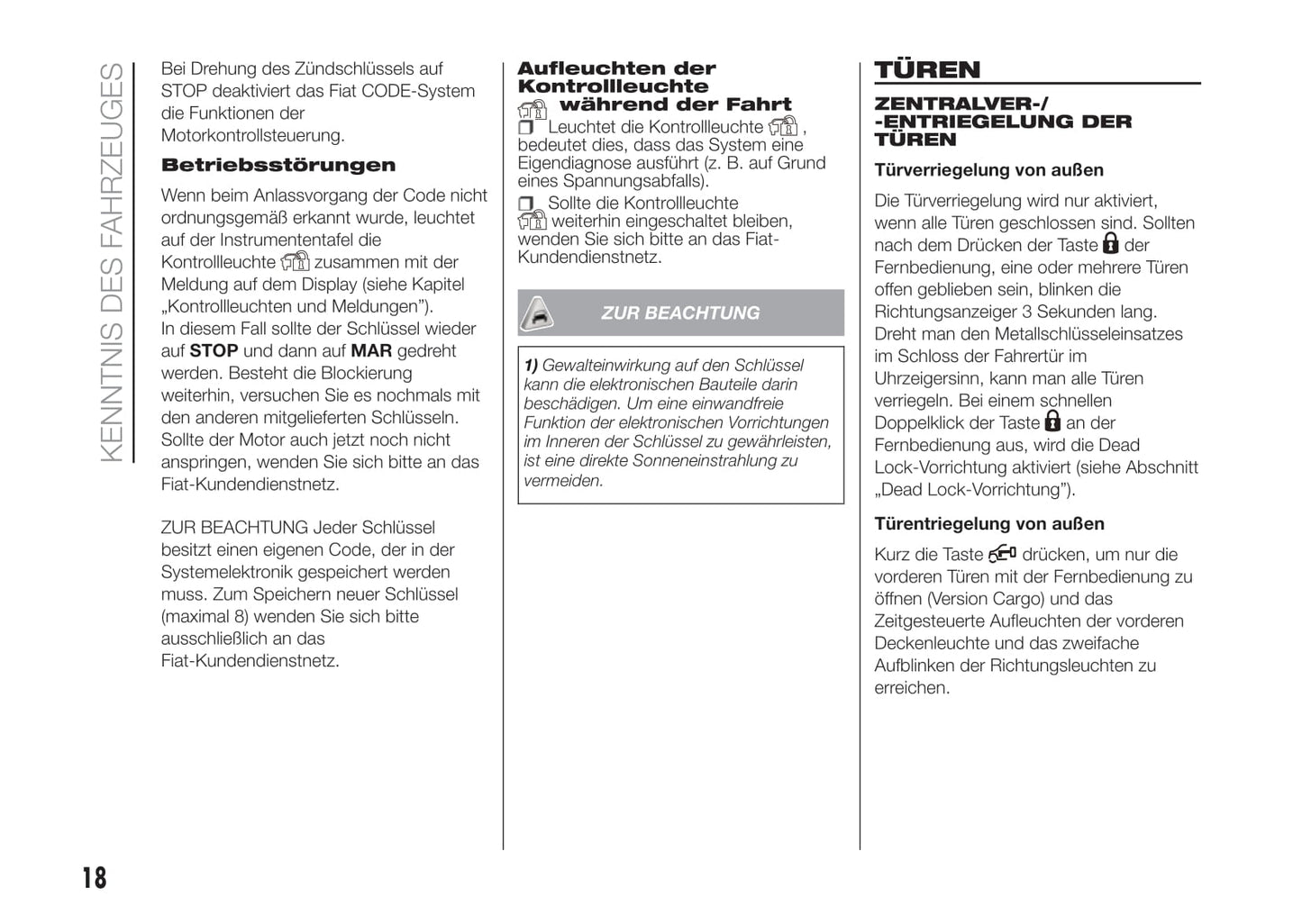 2016-2017 Fiat Doblò Gebruikershandleiding | Duits