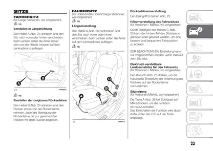 2016-2017 Fiat Doblò Gebruikershandleiding | Duits