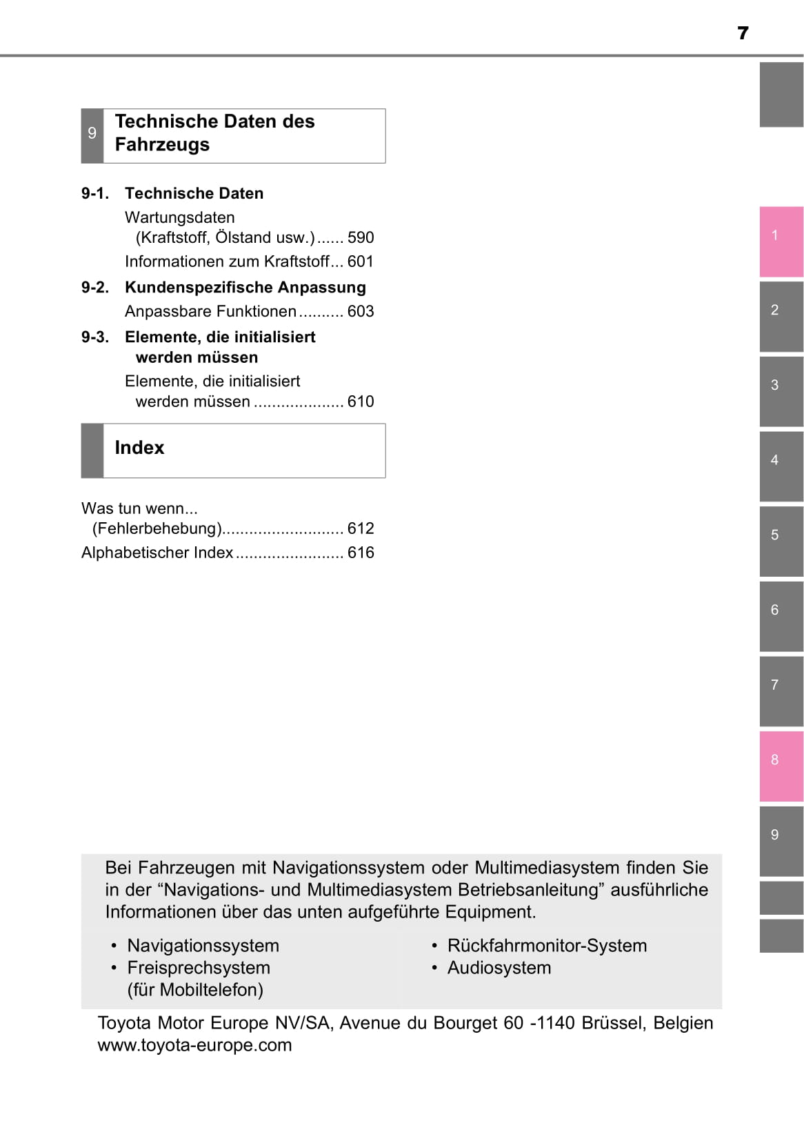 2017-2018 Toyota Yaris Hybrid Owner's Manual | German