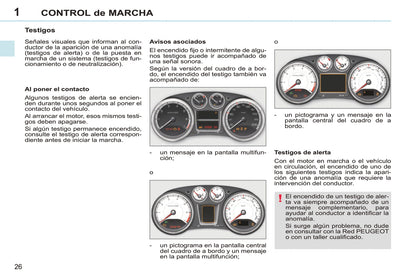 2011-2013 Peugeot 308 CC Bedienungsanleitung | Spanisch