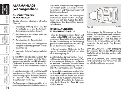 2009-2010 Fiat Croma Gebruikershandleiding | Duits