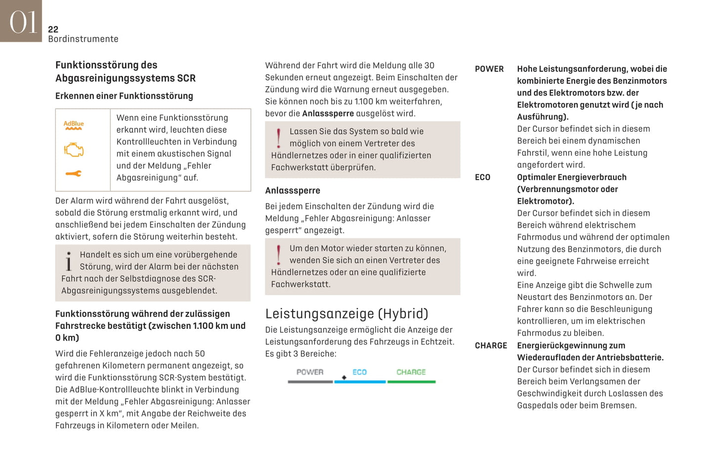 2019-2021 DS Automobiles DS 7 Crossback/DS 7 Crossback E-Tense Owner's Manual | German