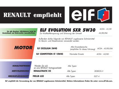 2002-2003 Renault Avantime Owner's Manual | German