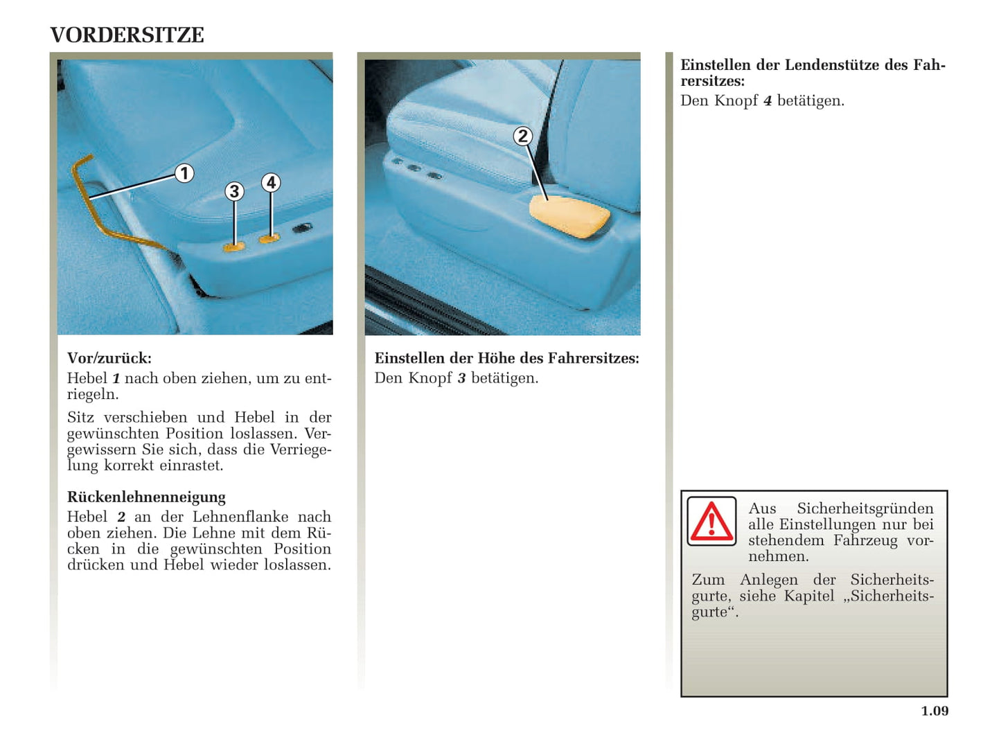 2002-2003 Renault Avantime Owner's Manual | German