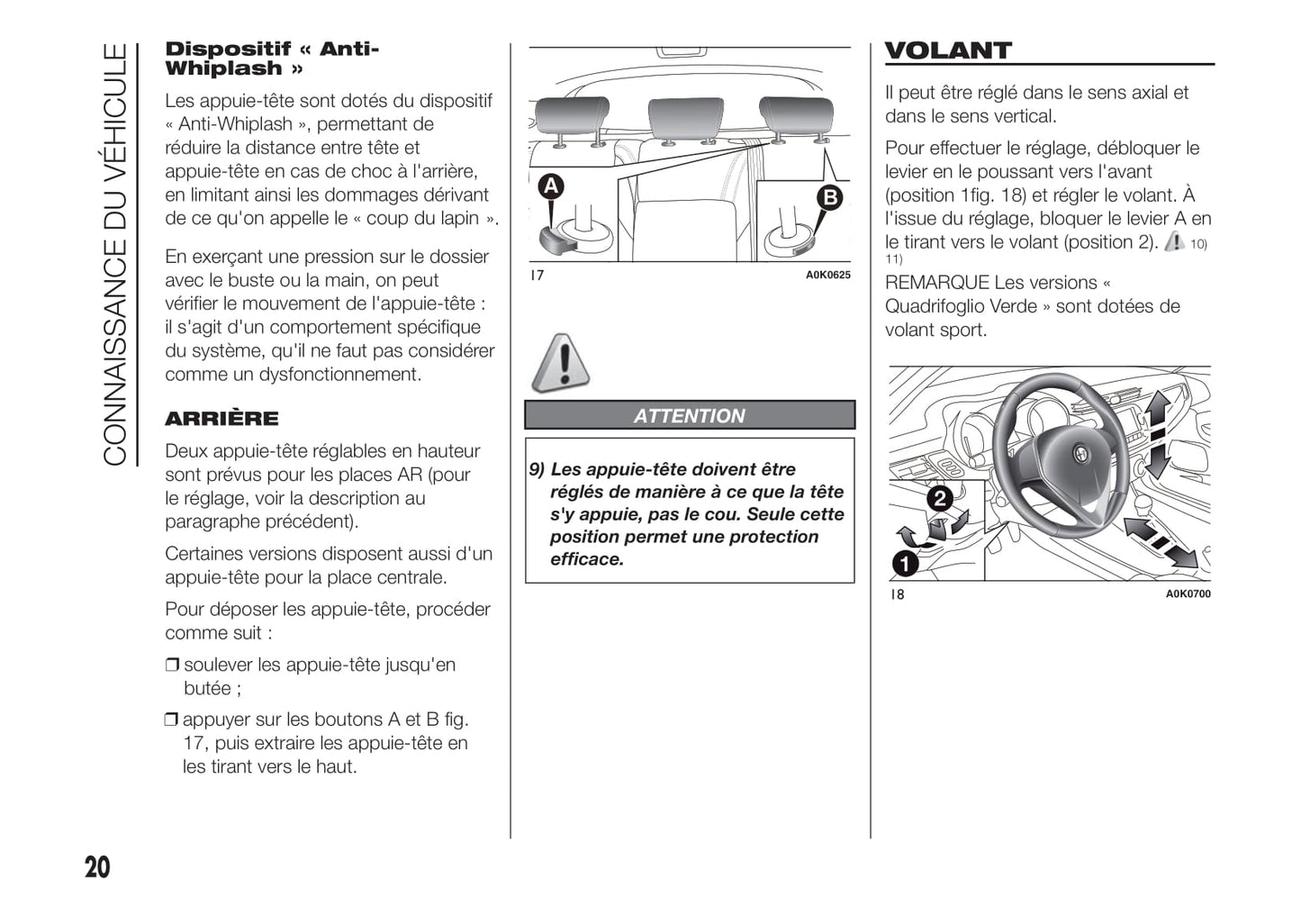 2014-2016 Alfa Romeo Giulietta Owner's Manual | French