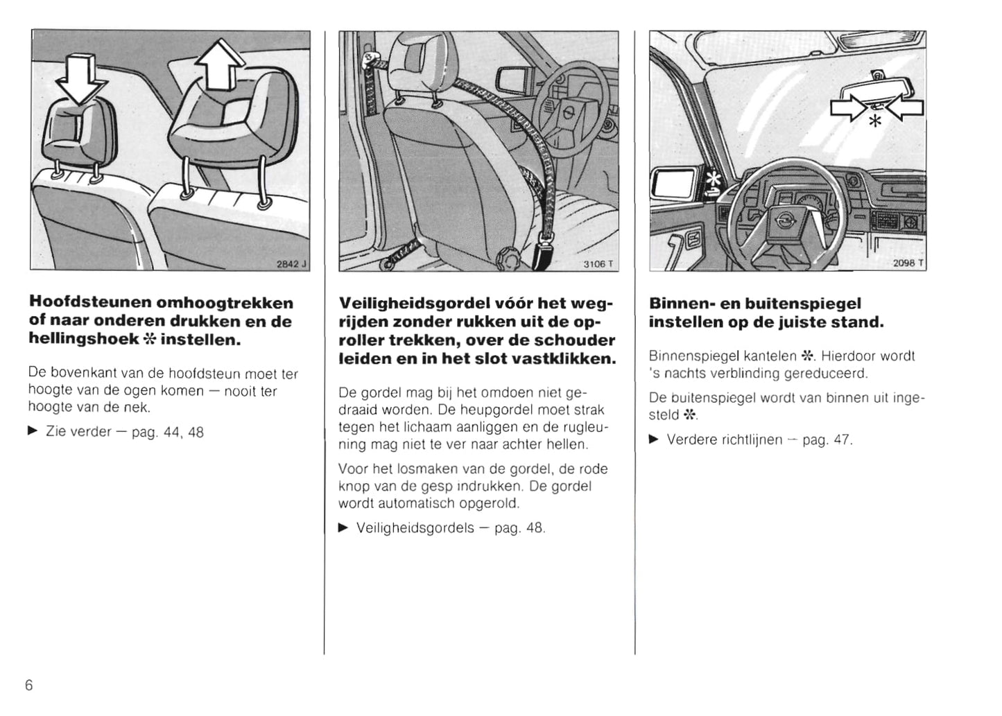 1989-1991 Opel Kadett Manuel du propriétaire | Néerlandais