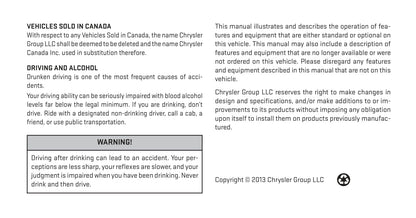 2010-2014 Dodge Avenger Manuel du propriétaire | Anglais