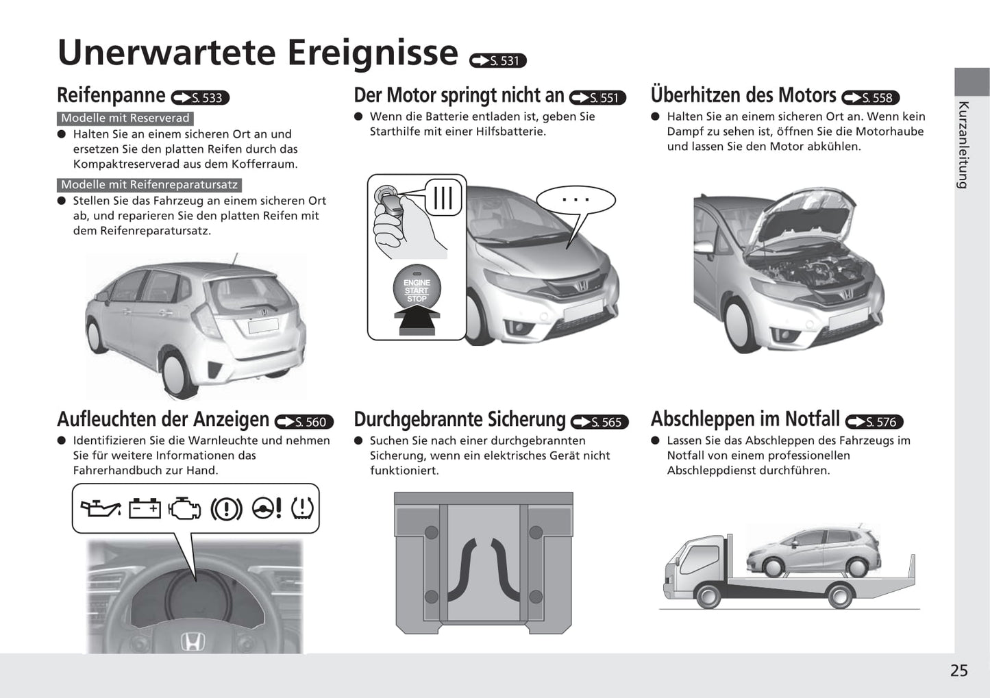 2015-2018 Honda Jazz Manuel du propriétaire | Allemand