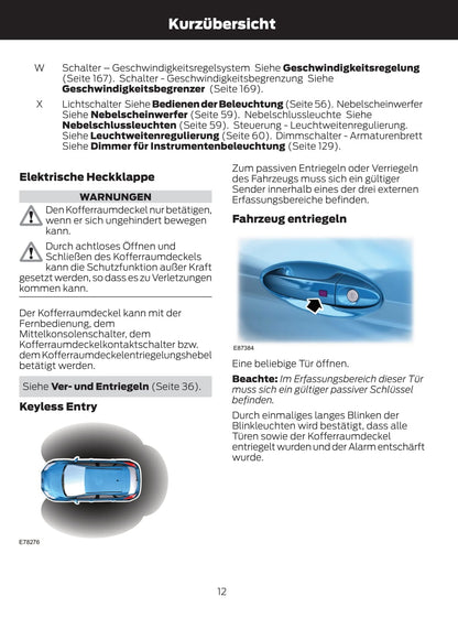 2012-2014 Ford C-Max Gebruikershandleiding | Duits