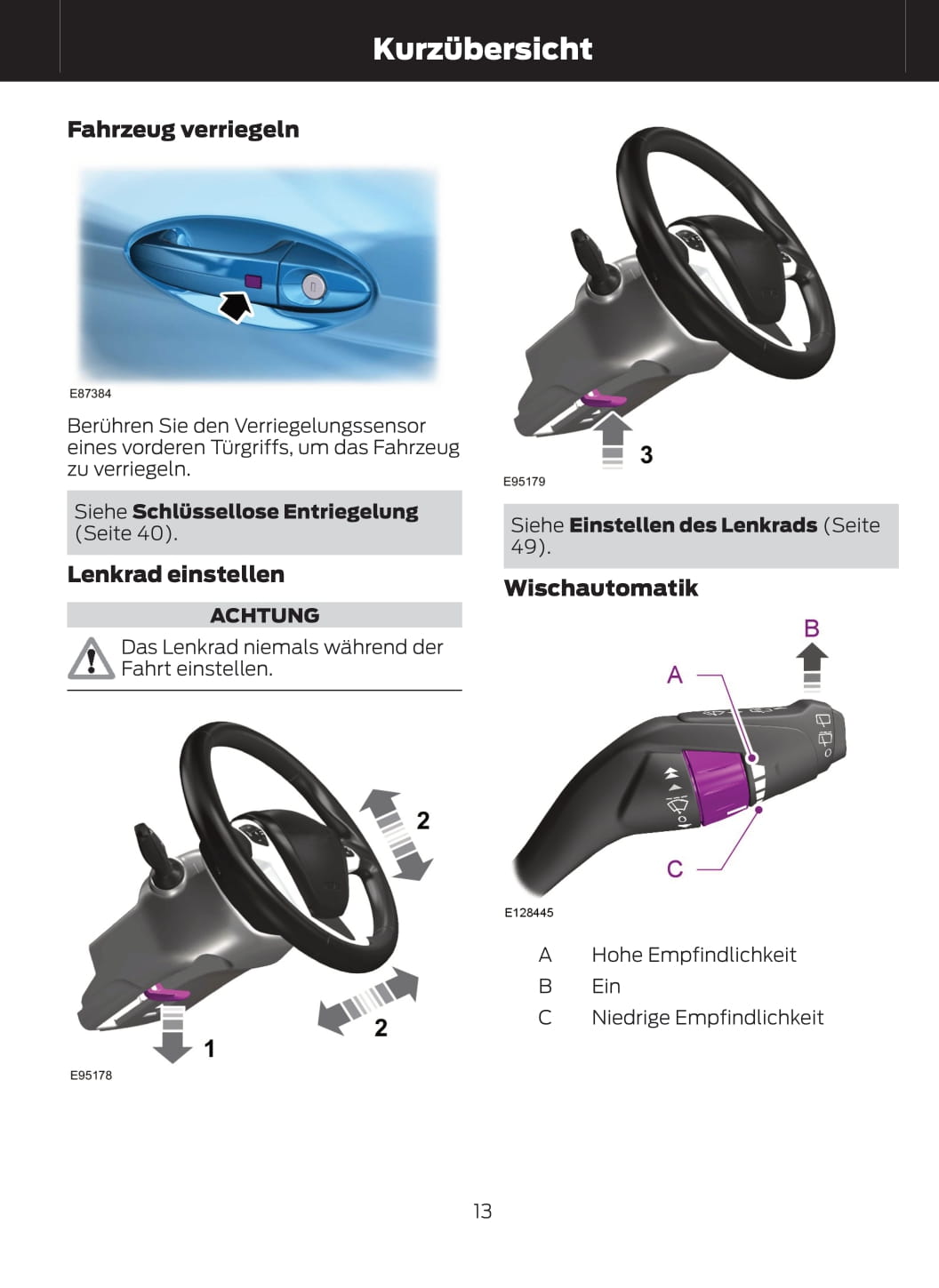 2012-2014 Ford C-Max Gebruikershandleiding | Duits