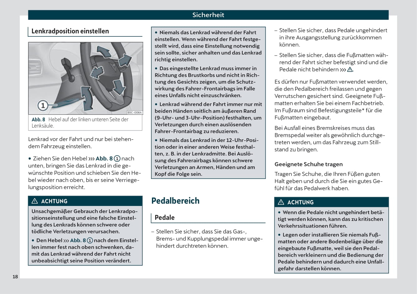 2021 Cupra Leon Owner's Manual | German