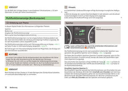 2009-2013 Skoda Yeti Manuel du propriétaire | Allemand