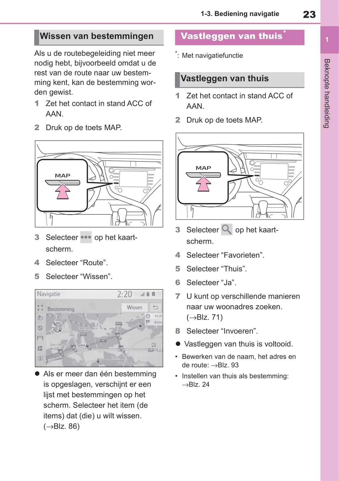 Toyota Touch 2 Multimedia & Navigatiesysteem Camry Handleiding 2019 - 2021