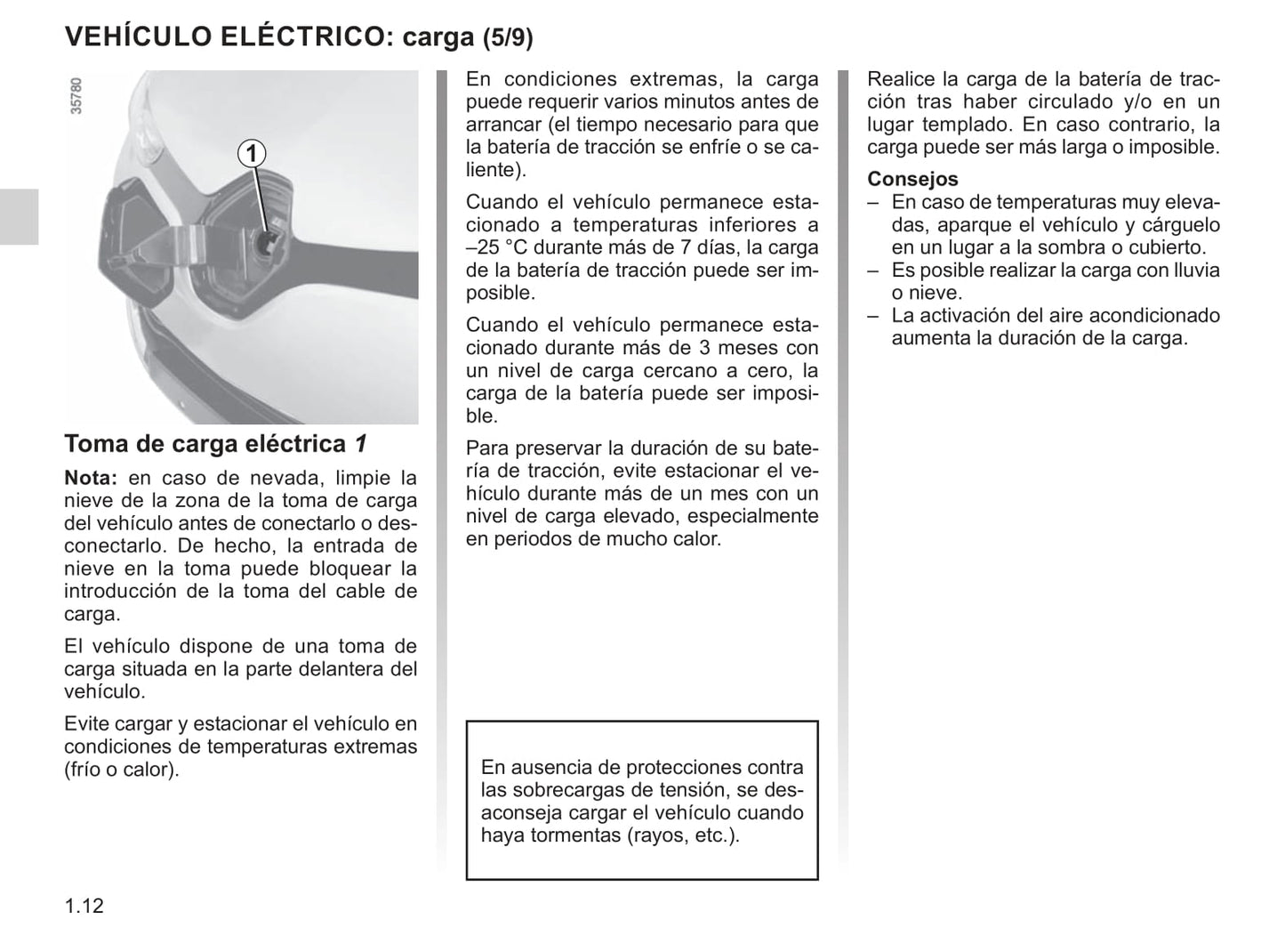 2018-2019 Renault Zoe Owner's Manual | Spanish