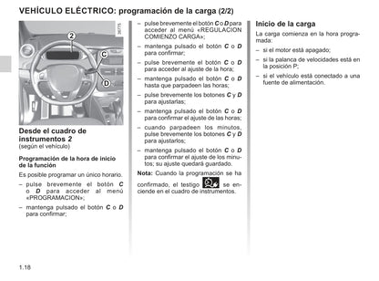 2018-2019 Renault Zoe Owner's Manual | Spanish