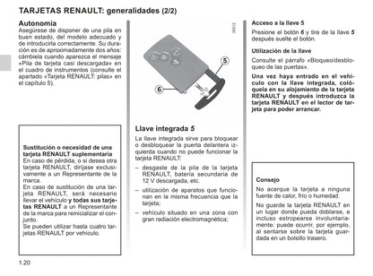 2018-2019 Renault Zoe Owner's Manual | Spanish