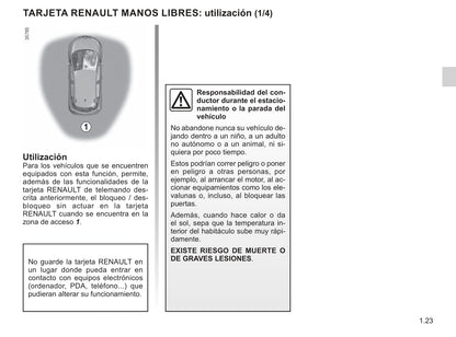 2018-2019 Renault Zoe Owner's Manual | Spanish