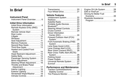 2016 Chevrolet Suburban/Tahoe Owner's Manual | English