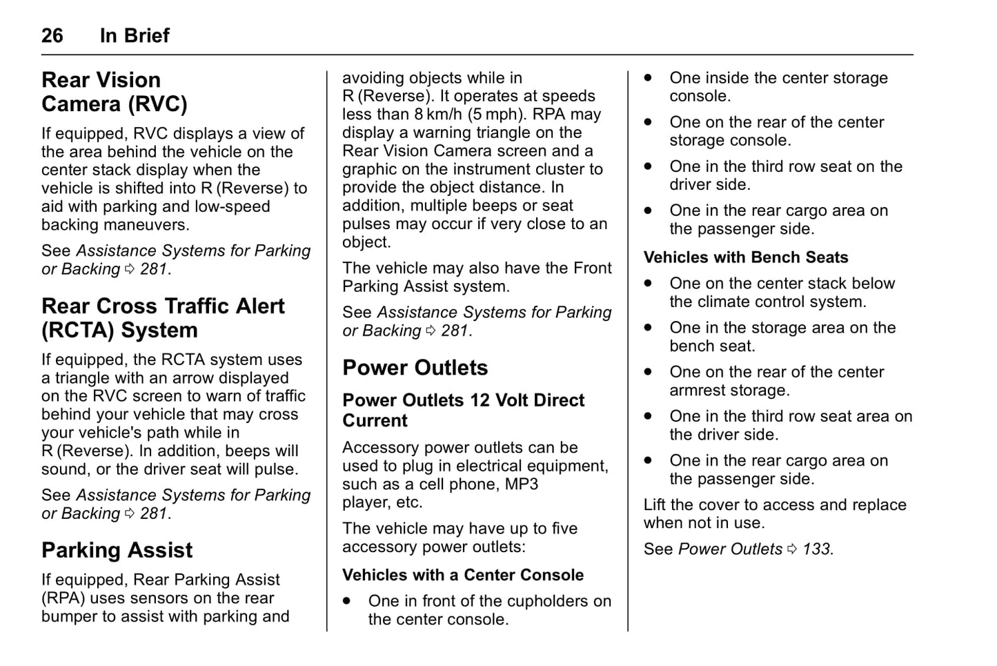 2016 Chevrolet Suburban/Tahoe Owner's Manual | English