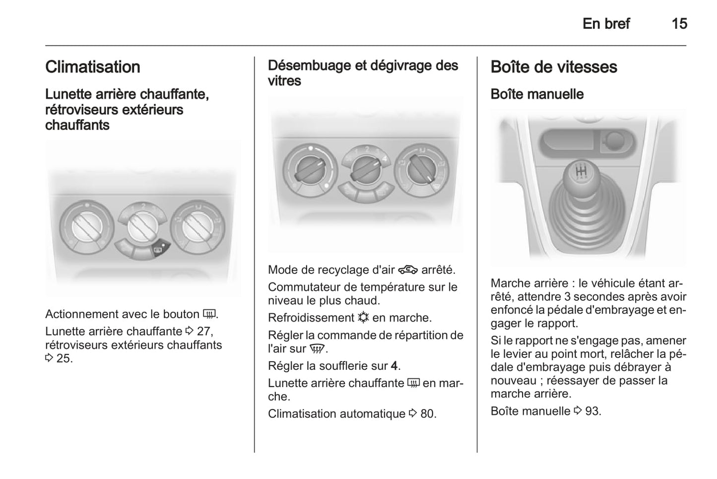 2012-2015 Opel Agila Gebruikershandleiding | Frans