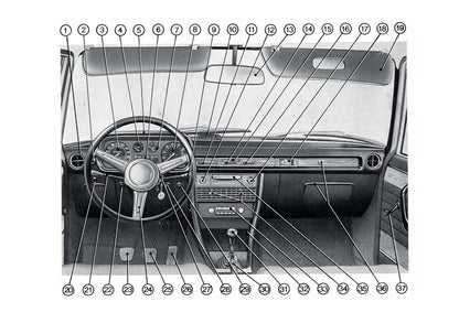 1973 BMW Bavaria/3.0 S Owner's Manual | English