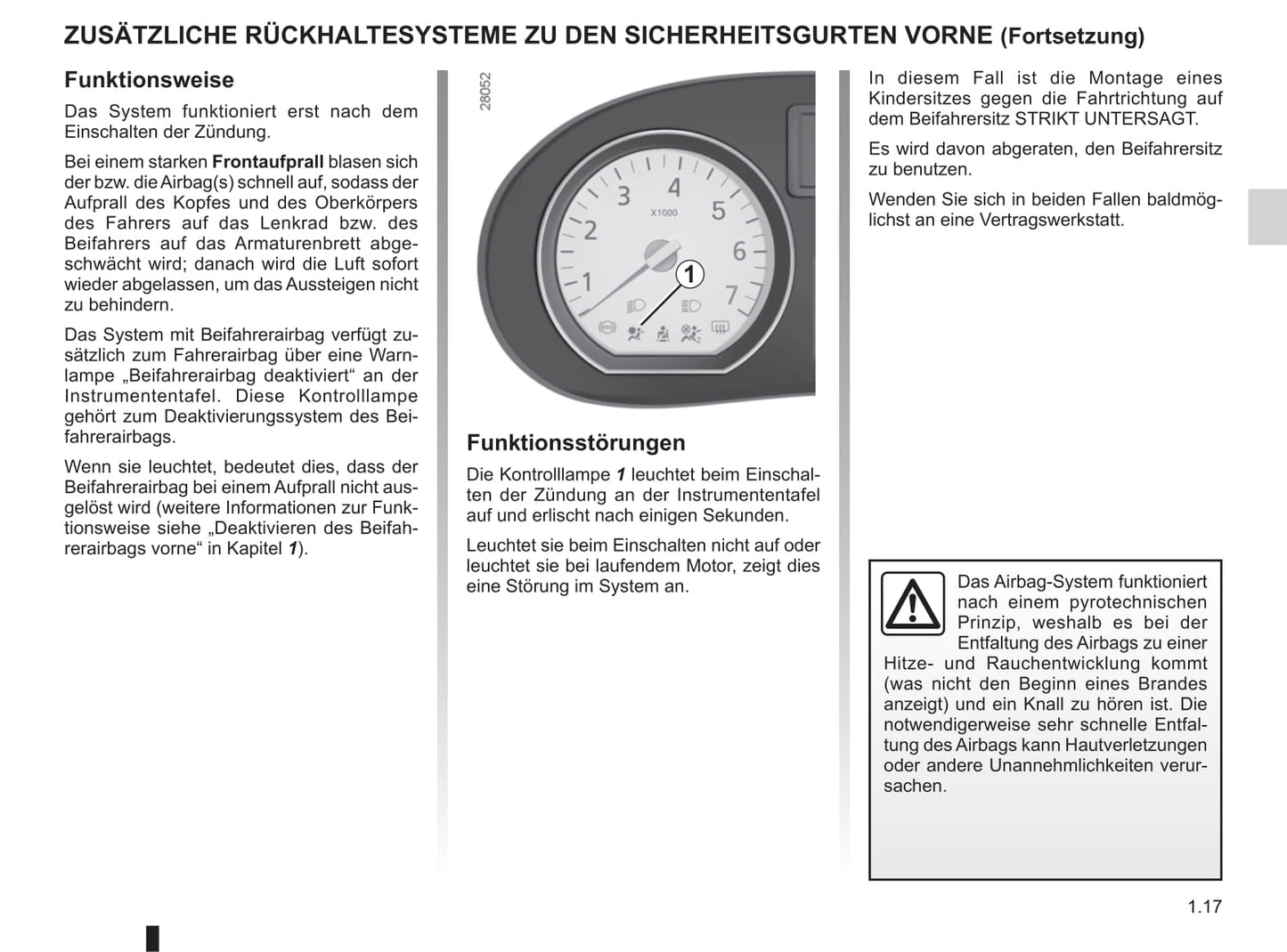 2008-2012 Dacia Sandero Bedienungsanleitung | Deutsch