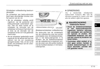 2003-2004 Kia Sorento Owner's Manual | Dutch