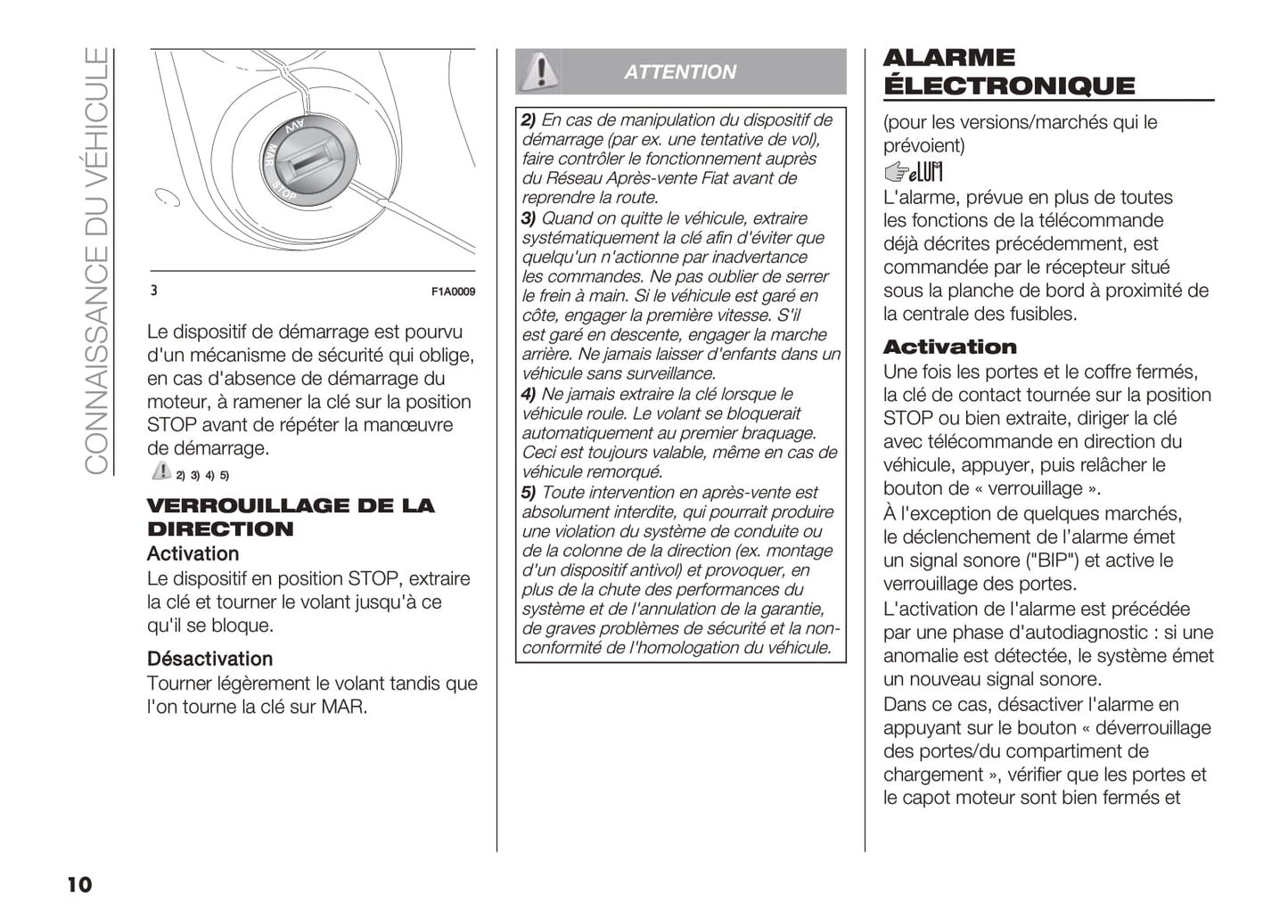 2019-2020 Fiat Ducato Gebruikershandleiding | Frans