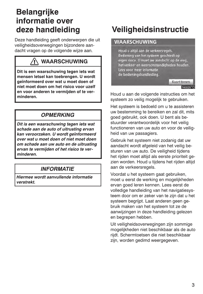 Toyota Avensis Navigatiesysteem HDD Handleiding 2010