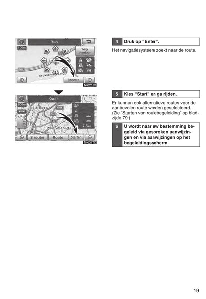 Toyota Avensis Navigatiesysteem HDD Handleiding 2010