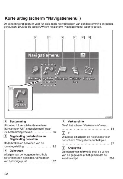 Toyota Avensis Navigatiesysteem HDD Handleiding 2010