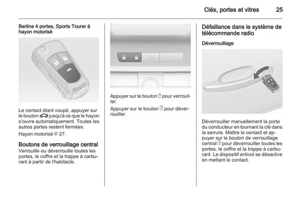 2012-2013 Opel Insignia Gebruikershandleiding | Frans