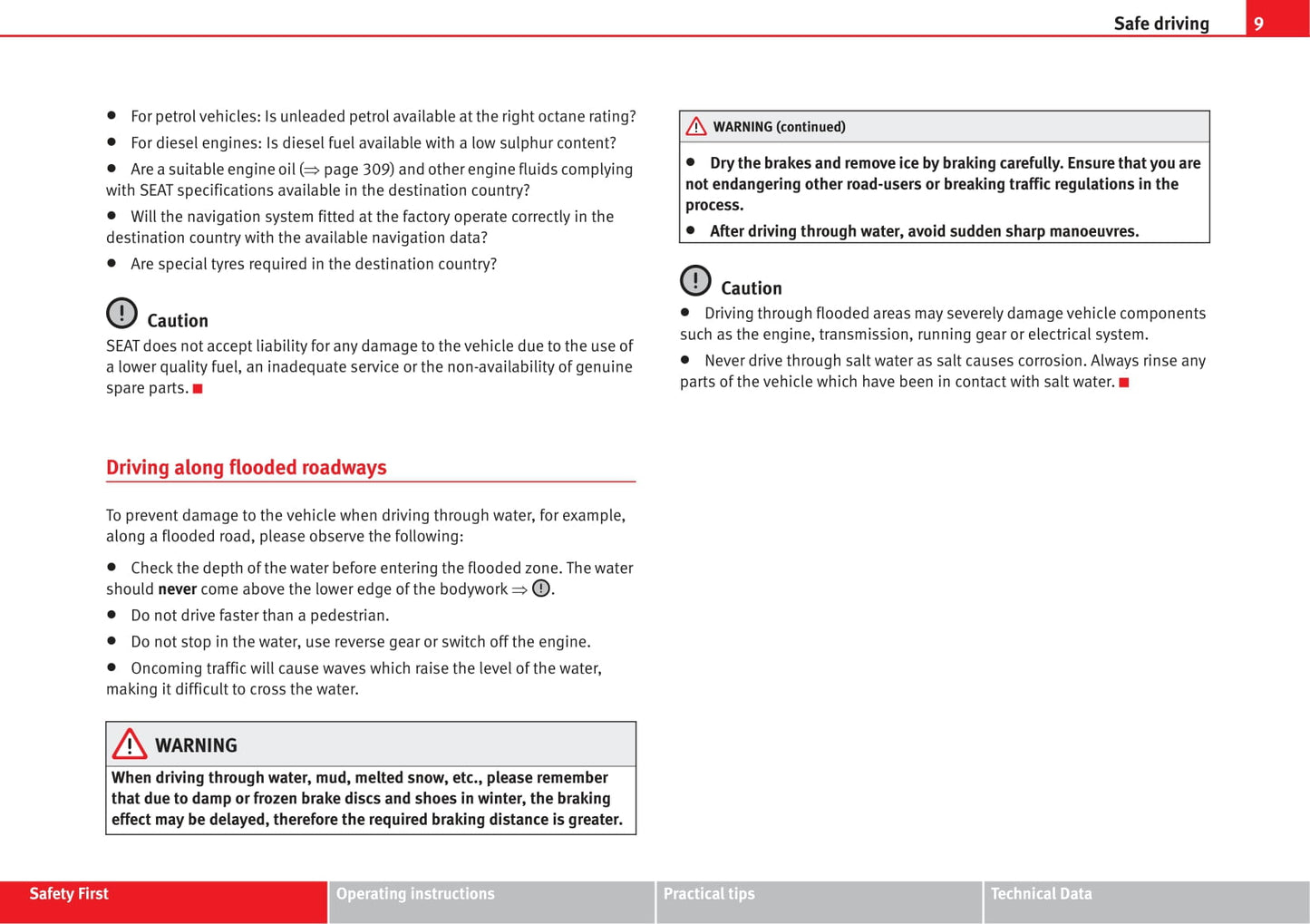 2010-2011 Seat Alhambra Owner's Manual | English