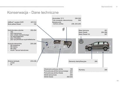 2014-2015 Peugeot 5008 Bedienungsanleitung | Polnisch