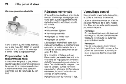 2012-2013 Opel Astra Gebruikershandleiding | Frans