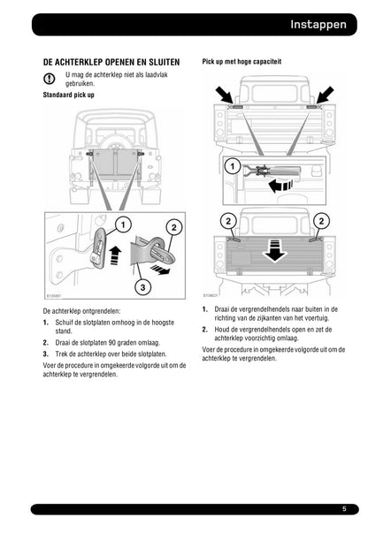 2011-2012 Land Rover Defender Gebruikershandleiding | Nederlands