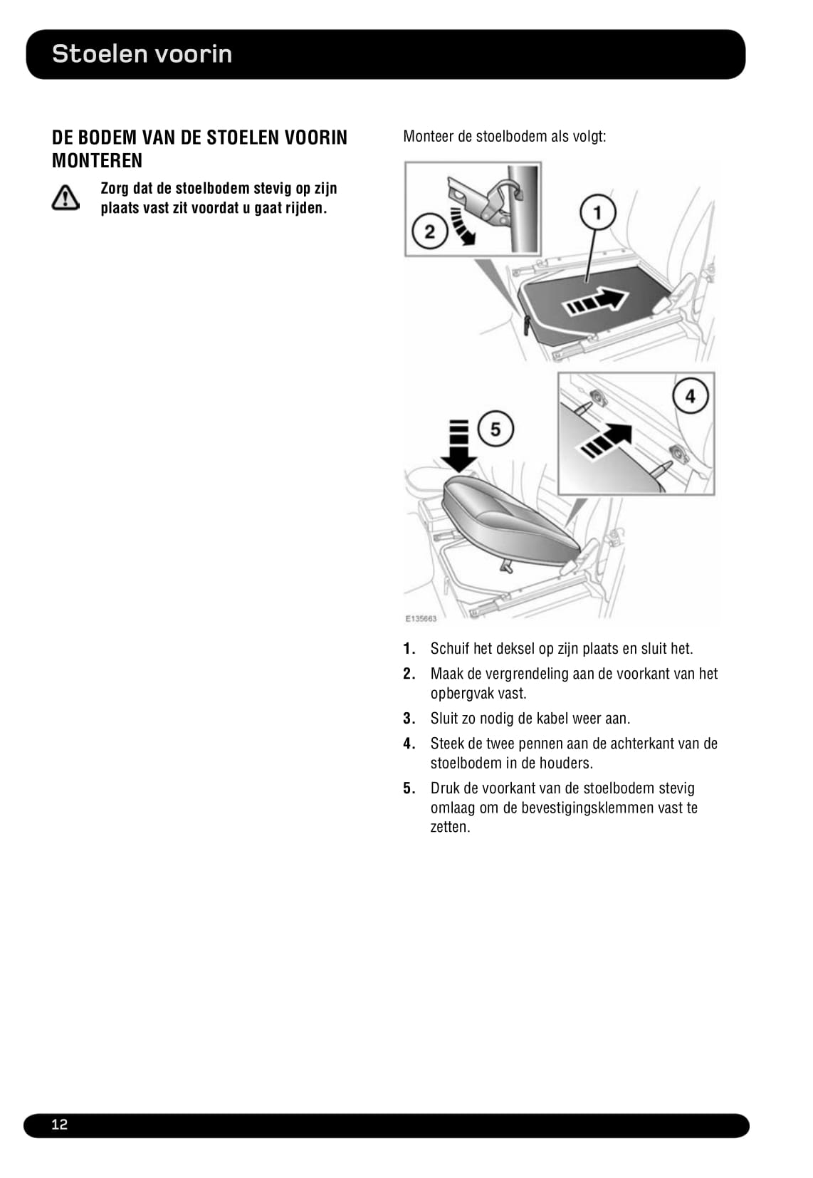 2011-2012 Land Rover Defender Gebruikershandleiding | Nederlands