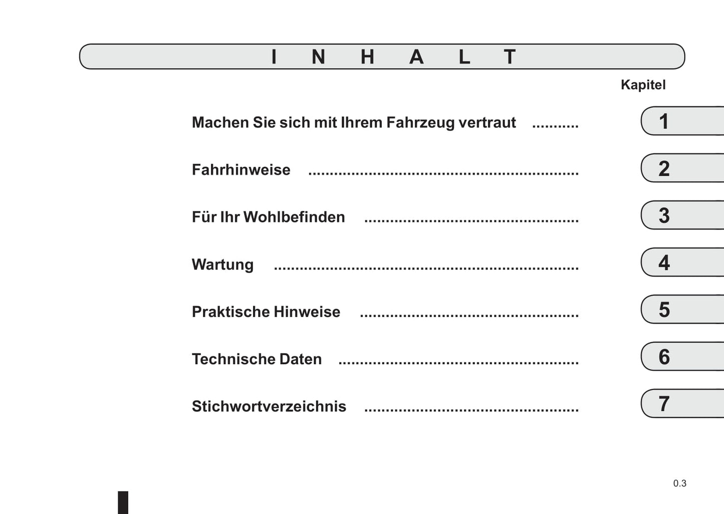 2011-2012 Renault Kangoo Be Bop Owner's Manual | German