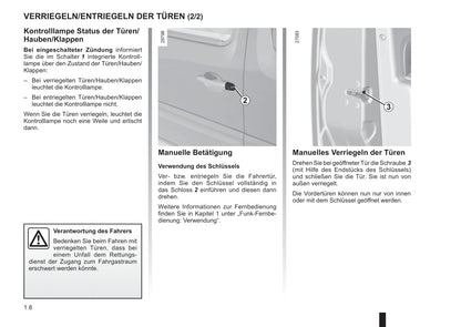 2011-2012 Renault Kangoo Be Bop Owner's Manual | German