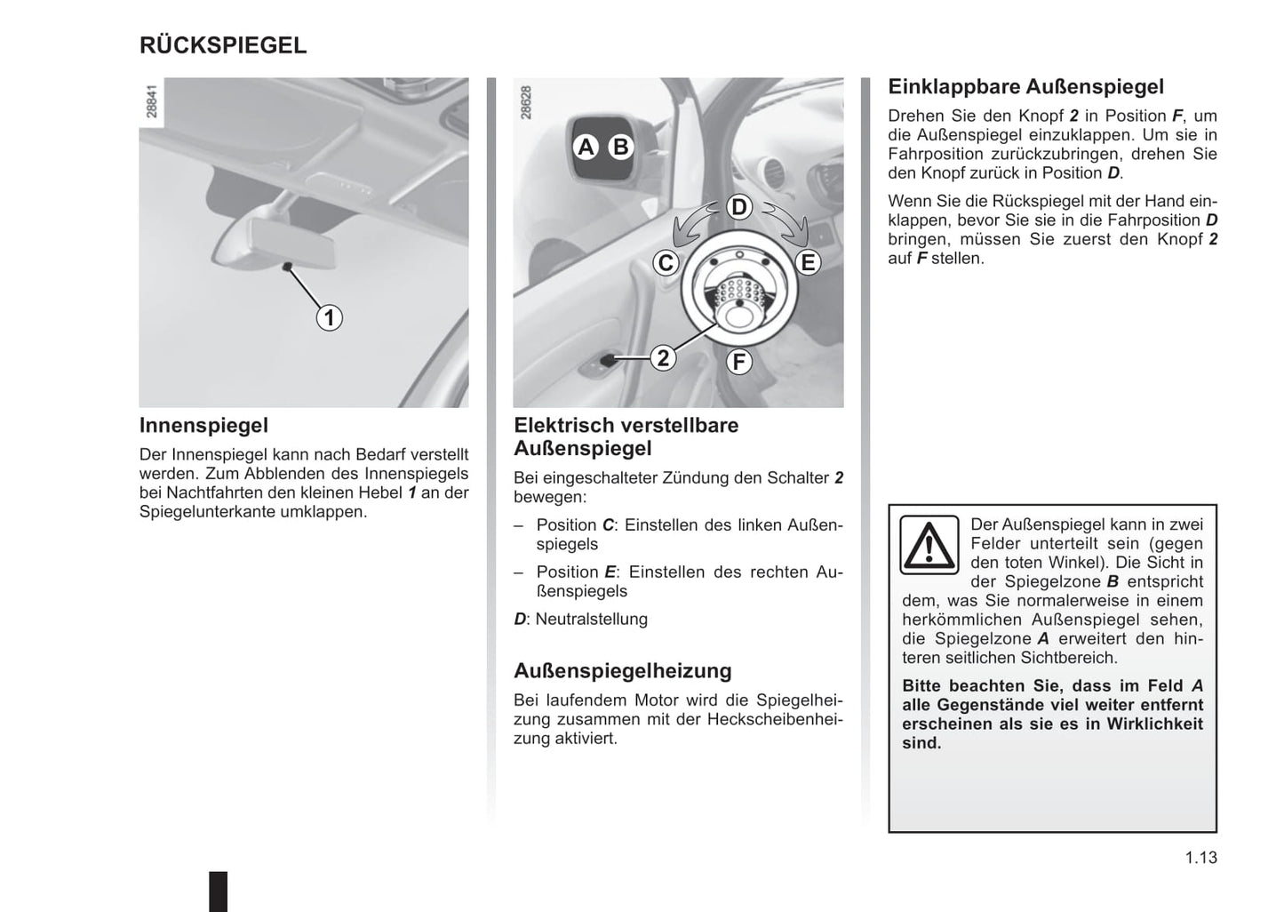 2011-2012 Renault Kangoo Be Bop Owner's Manual | German