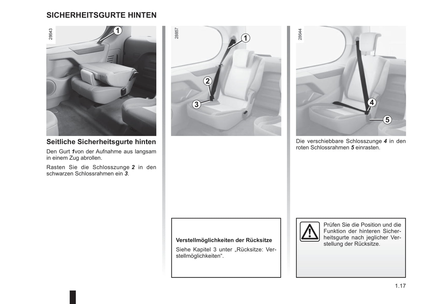 2011-2012 Renault Kangoo Be Bop Owner's Manual | German