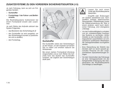 2011-2012 Renault Kangoo Be Bop Owner's Manual | German