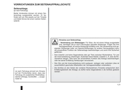 2011-2012 Renault Kangoo Be Bop Owner's Manual | German