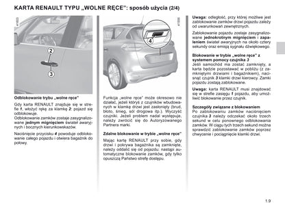 2019-2020 Renault Scénic/Grand Scénic Owner's Manual | Polish