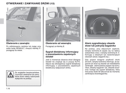 2019-2020 Renault Scénic/Grand Scénic Owner's Manual | Polish