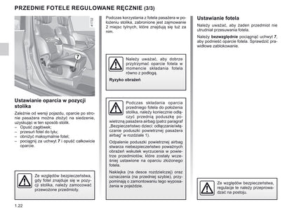 2019-2020 Renault Scénic/Grand Scénic Owner's Manual | Polish