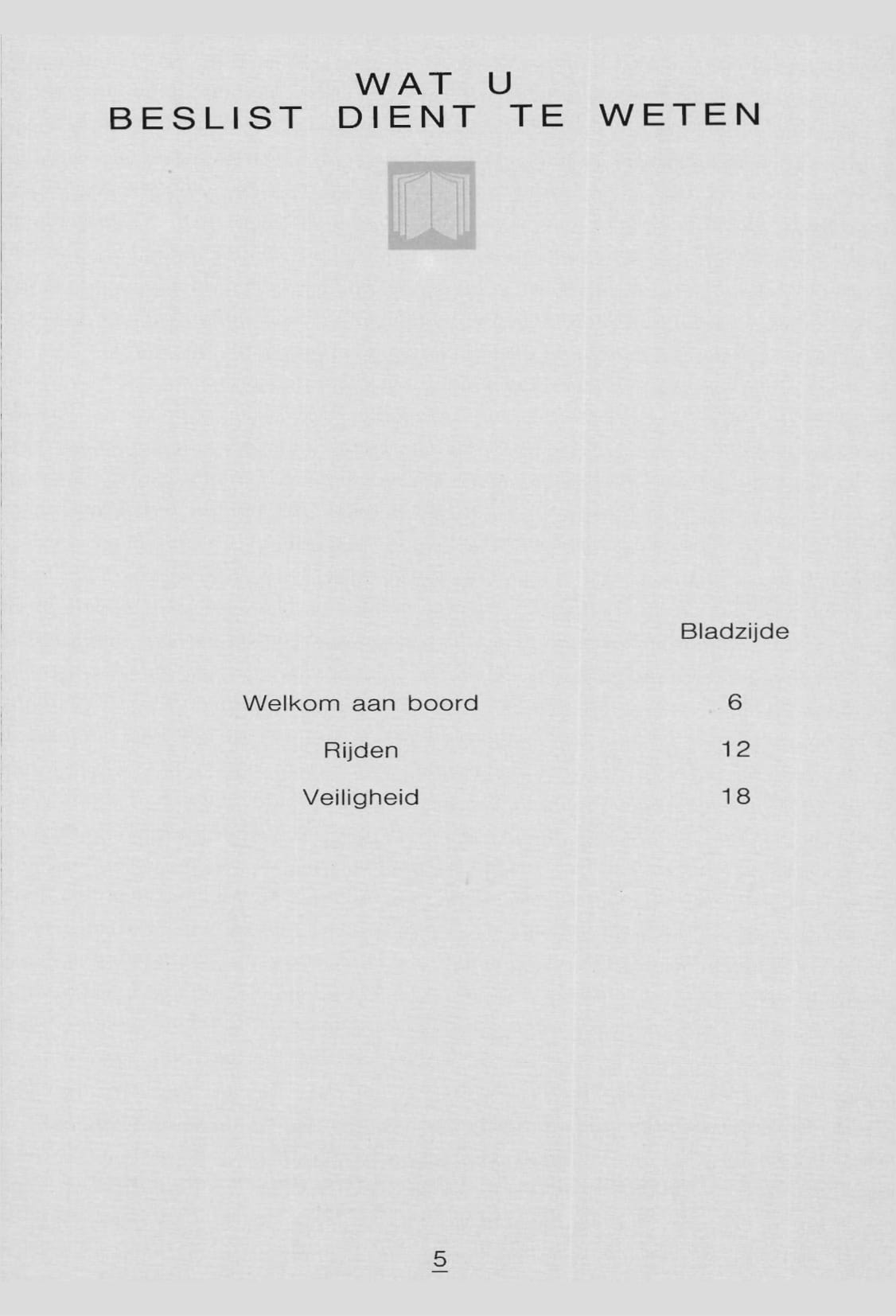 1998-1999 Citroën Evasion Owner's Manual | Dutch